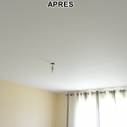 Faux plafond chambre villa APRES